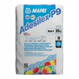 Klej elastyczny Mapei Adesilex P9 biały 25 kg