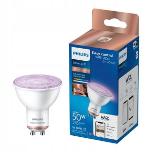 Żarówka LED Smart Philips SMD GU10 RGB