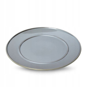 Patera Dekoracyjna Ozdobna Talerz 30 Cm Oliwkowa