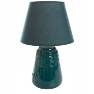 Lampa Lampka Nocna Stojąca Ozdobna 25x40 Turkus