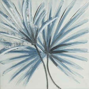 OBRAZ 229A 40X40 CM BIAŁY malowany ręcznie
