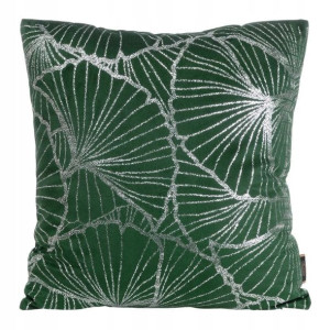 Poszewka Welur Velvet We Wzory 45x45 Cm Zielona