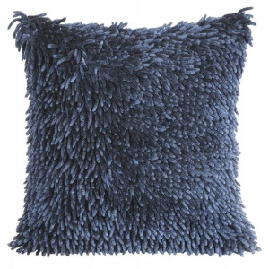 Poszewka Shaggy 1 40x40 Cm Ciemnoniebieski
