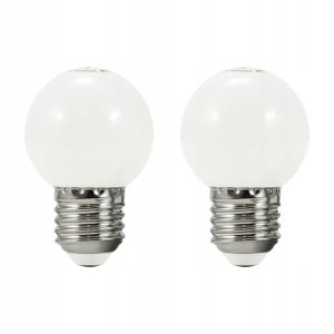 Polux Żarówka LED do girlandy ogrodowej 2 x G45 E27
