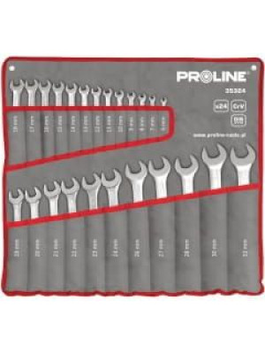 Proline Zestaw Kluczy Płasko Oczkowych 6-32mm 24el