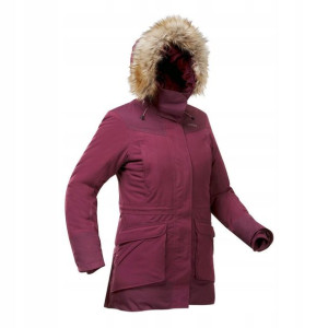 Parka Turystyczna Damska Sh500 Ultra-Warm M