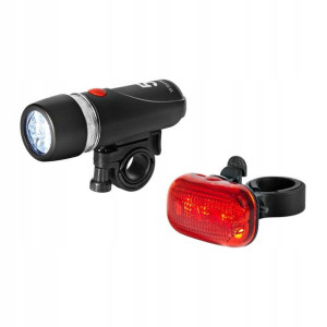 Lampki rowerowe LED przednia > tylna