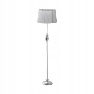 Lampa podłogowa GILLENIA srebrna E27 CANDELLUX