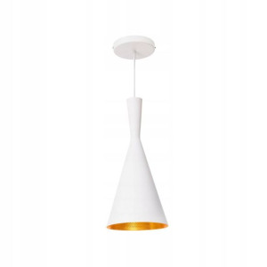Lampa wisząca GARDA biała E27 LIGHT PRESTIGE