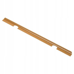 Listwa kątowa do blatów Cezar aluminiowa 28 x 625 mm bukowa
