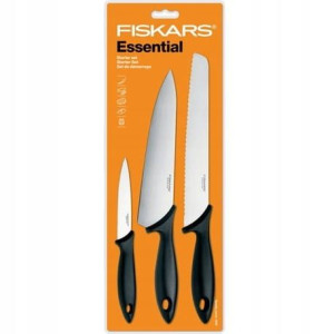Zestaw noży Essential 3 elementy Fiskars