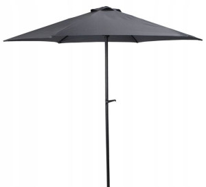 Parasol ogrodowy 250cm ciemnoszary