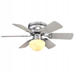 Globo Lampowentylator UGO śr. 76 cm satyna E27