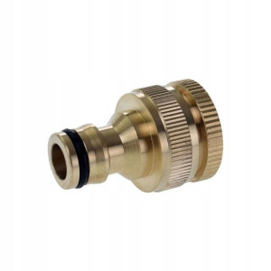 Przyłącze kranowe GW3/4"- GW1/2" mosiężne