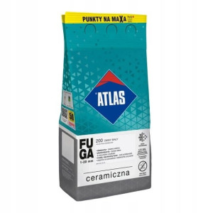 Fuga ceramiczna Atlas 200 zimny biały 5 kg