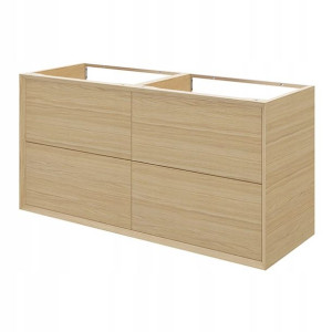 Szafka z szufladami pod umywalkę GoodHome Avela 120 cm drewno