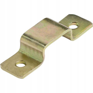 Blaszka zaczepowa do rygla 20 mm x 9 mm ocynkowana na żółto