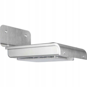 Kinkiet solarny LED z czujnikiem ruchu inox
