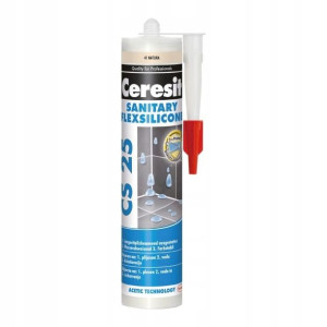 Silikon sanitarny Ceresit CS 25 beżowy bahama 280 ml