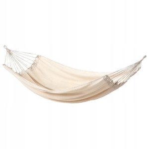Hamak biały kremowy 200x80cm  + torba