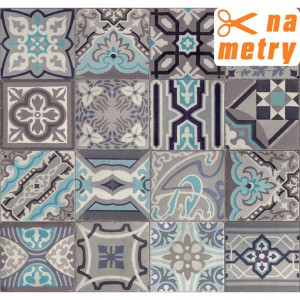 Tapeta CERAMICS SIMENTA winylowa na fllizelinie szara