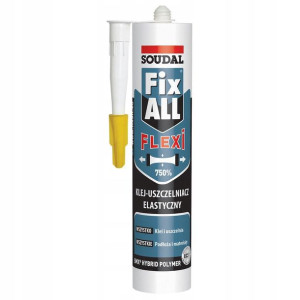 Soudal Klej-uszczelniacz hybrydowy Fix All Classic biały 290 ml