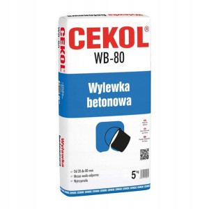 Cekol Wylewka betonowa WB-80 5 kg