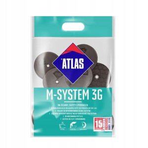Atlas M-System -łączniki do montażu płyt g-k na ścianach, sufitach i poddas