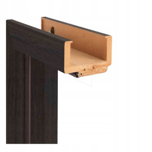 Classen Ościeżnica regulowana 120 mm - 140 mm dąb antracyt 70P