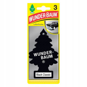 Wunder Baum Zapach choinka Black Classic - 3 szt.