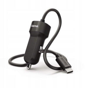Hama Ładowarka samochodowa 12 V USB typ C