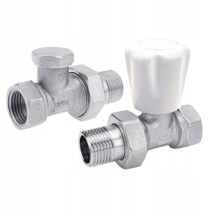 Ferro Zestaw grzejnikowy prosty 1/2"