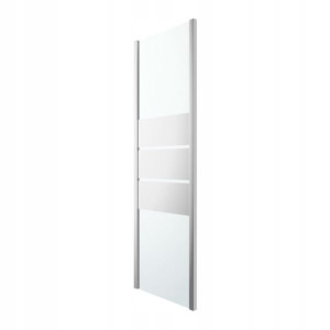 Ścianka prysznicowa GoodHome Beloya 70 cm chrom/szkło lustrzane