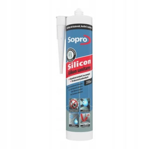 Silikon sanitarny Sopro 310 ml beżowy 32