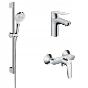 Zestaw prysznicowy Hansgrohe Logis E chrom