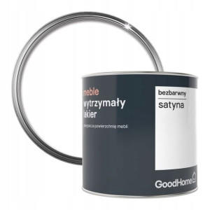 Lakier do renowacji mebli GoodHome bezbarwny satyna 0,5 l