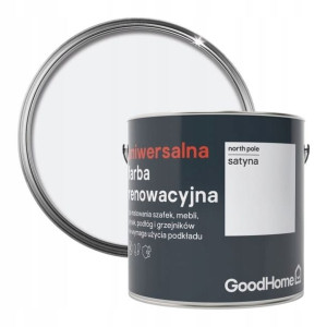 Farba renowacyjna uniwersalna GoodHome north pole satyna 2 l