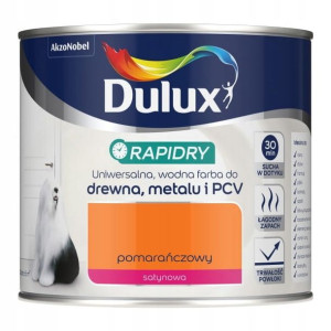 Emalia akrylowa Dulux Rapidry pomarańczowa 0,4 l