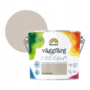 Farba lateksowa Beckers Vaggfarg Colour cashmere beige 2,5 l