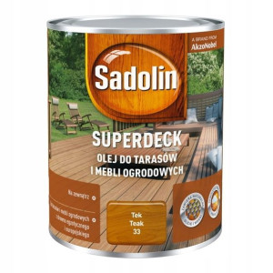 Olej do drewna Sadolin Superdeck tek 0,75 l