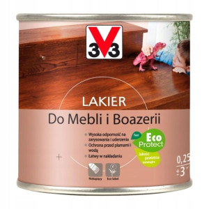 Lakier do mebli V33 mahoń satyna 0,25 l