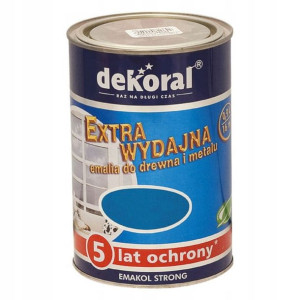 Emalia Dekoral Emakol Strong lazurowy 0,9 l