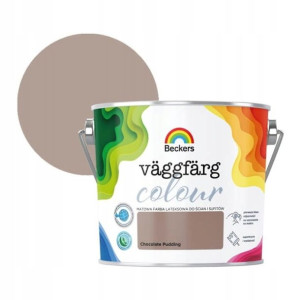 Farba lateksowa Beckers Vaggfarg Colour chocolate pudding 2,5 l