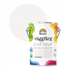 Farba lateksowa Beckers Vaggfarg Colour vanilla mousse 5 l