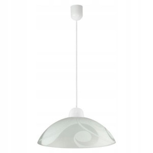 Lampa wisząca Lakonia 1 x 60 W E27 biała