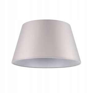 Abażur stożkowy GoodHome Lokombi L szary
