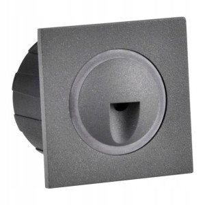 Oświetlenie schodowe LED Polux Q3 20 lm 3 W 4000 K IP44 podtynkowe kwadrato