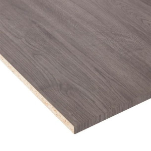 Półka 250 x 60 x 1,8 cm dąb szary