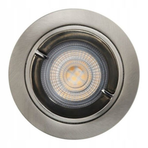 Oczko LED GoodHome Caius GU10 345 lm 4000 K IP44 chrom
