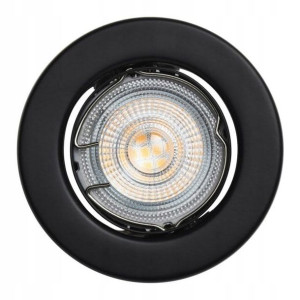 Oczko LED GoodHome Chancey GU10 345 lm 2700 K czarne 5 szt.